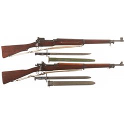 Collector's Lot of Two Remington U.S. Military Bolt Action Rifles