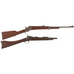 Two American Single Shot Longarms