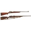Image 1 : Two Bolt Action Rifles
