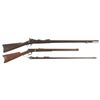 Image 1 : Two Rifles and a Springfield Breech/Barrel