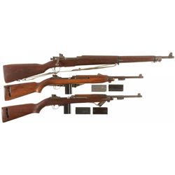 Two U.S. Carbines and One Rifle