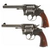 Image 1 : Collector's Lot of Two U.S. Military Colt Model of 1917 Double Action Revolvers