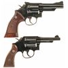 Image 3 : One Slide Action Rifle and Two Double Action Revolvers