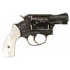 Image 2 : Engraved Smith & Wesson .38 Chiefs Special Double Action Revolver with Pearl Grips