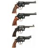 Image 2 : Four Smith & Wesson Double Action Revolvers
