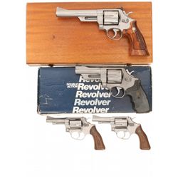 Four Double Action Revolvers