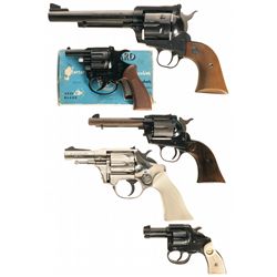Four Handguns and One Starter Gun