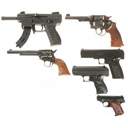 Six Handguns