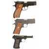 Image 2 : Three Semi-Automatic Pistols