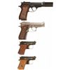 Image 2 : Four Semi-Automatic Beretta Pistols with Boxes