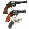 Image 1 : Three Smith & Wesson Double Action Revolvers