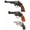Image 2 : Three Smith & Wesson Double Action Revolvers