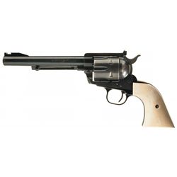Ruger Blackhawk Flattop .44 Magnum Single Action Revolver with Ivory Grips