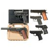 Image 1 : Six Semi-Automatic Pistols