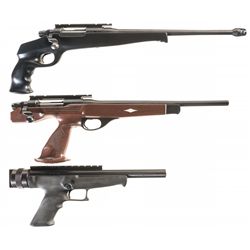 Three Single Shot Pistols