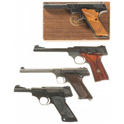 Four Semi-Automatic Pistols