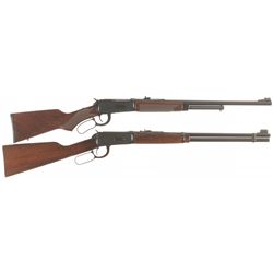 Two Winchester Lever Action Long Guns