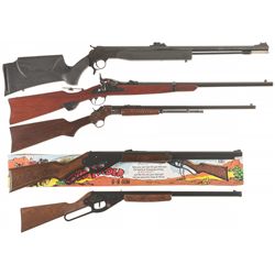 Three Rifles and Two Daisy BB Guns