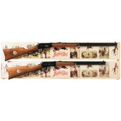 Two Boxed Winchester Lever Action Commemorative Long Guns
