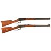 Image 1 : Two Winchester Lever Action Commemorative Carbines