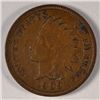 Image 2 : ( 50 ) INDIAN HEAD CENTS WITH FULL DATES AND FULL RIMS MANY PRE 1900 CENTS