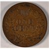 Image 3 : ( 50 ) INDIAN HEAD CENTS WITH FULL DATES AND FULL RIMS MANY PRE 1900 CENTS