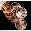 Image 1 : ( 20 ) ONE ROLL OF ONE OUNCE .999 COPPER ART ROUNDS, "STANDING LIBERTY" DESIGN