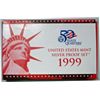 Image 1 : 1999 U.S. SILVER PROOF SET IN ORIGINAL PACKAGING, NICE COIN