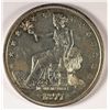 Image 1 : 1887 TRADE DOLLAR, MS-62  NICE WHITE COIN