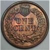Image 2 : 1868 Indian Cent MS-64/63 RB