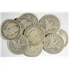 Image 1 : 32 pcs Mixed Date Circulated Barber Half Dollar