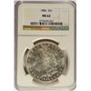 Image 1 : 1886 MORGAN DOLLAR NGC MS62
