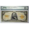 Image 1 : 1922 $50 GOLD CERTIFICATE PMG 25