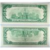 Image 3 : 2- 1929 $100 FRB FR 1890D CLEVELAND NOTES, CONSECUTIVE SERIAL NUMBERS! VERY RARE