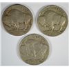 Image 2 : 1920-D VG+, 1920-S VF & 1921 VF/XF BUFFALO NICKELS