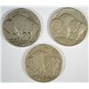Image 2 : 1915 VF/XF, 1915-D AU & 1915-S FINE BUFFALO NICKELS