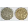 Image 2 : 1925-D VF & 1925-S FINE BUFFALO NICKELS