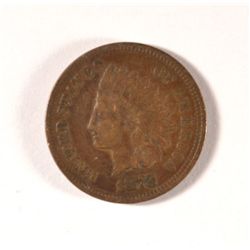 1878 INDIAN HEAD CENT FINE+