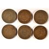 Image 2 : 6 DIFFERENT TWO CENT PIECE (64,65,66,67,68,71) AG-GOOD
