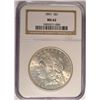 Image 1 : 1891 MORGAN DOLLAR NGC MS62
