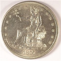1877-S TRADE DOLLAR MS62++ WHITE