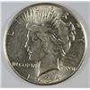 Image 1 : 1934-S PEACE SILVER DOLLAR, MS-61 WHITE  RARE COIN