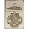 Image 1 : 1886 MORGAN DOLLAR NGC MS64