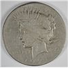 Image 1 : 1921 PEACE DOLLAR VG/FINE