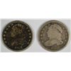 Image 1 : 1835 GOOD & 1836 AG BUST DIMES