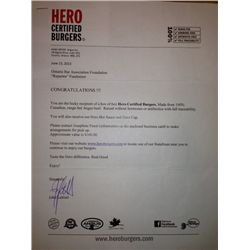 Hero Certified Burgers