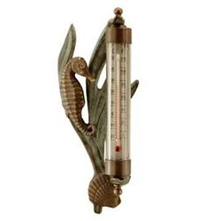 SEAHORSE WALL MOUNTED THERMOMETER