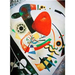 KANDINSKY "RED SPOT II"