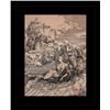 Image 1 : ANTIQUE GALLERY STAMPED LITHOGRAPH