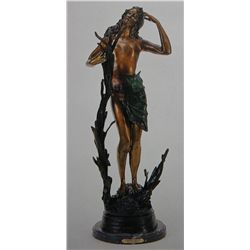 "SUMMER DREAM" BRONZE SCULPTURE - A. MOREAU